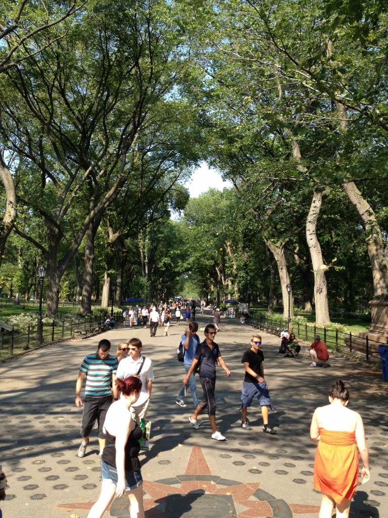 The Mall in Central Park