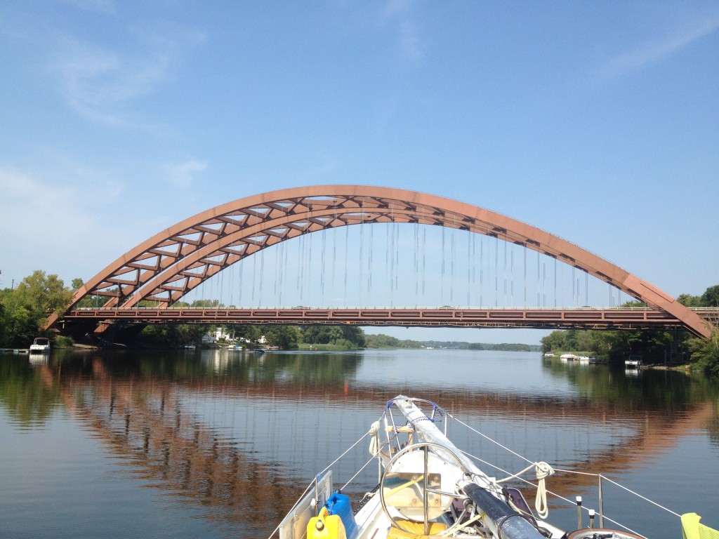Bridge Spanning Mohawk River