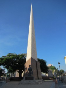 Obelisk at Memorial to Abolition of Slavery