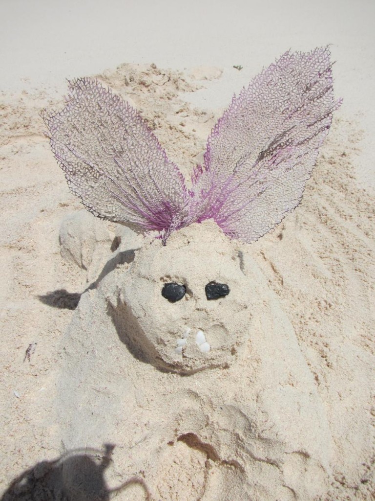 Easter Bunny's Lazy Beach Bum Cousin?