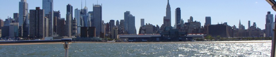 View of Manhattan from the Hudson