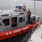 US Coast Guard - Officer Meyer (standing)