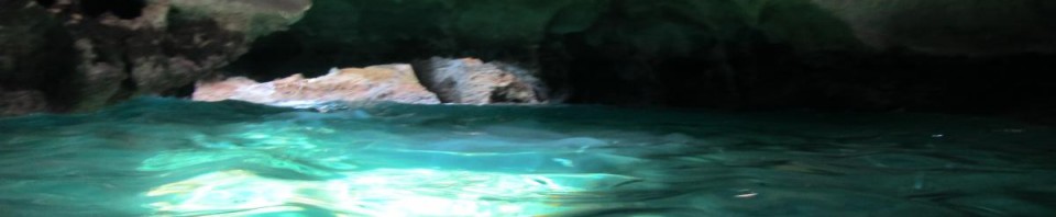 Surfacing Inside Grotto